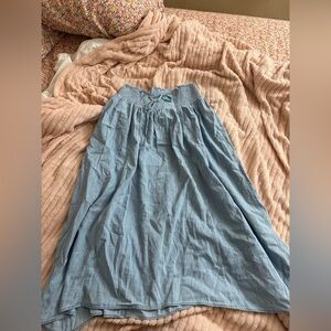 Aerie Light Blue Women's Skirt